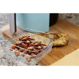Square Air Fryer Basket Air Fryer Accessories, 304 Stainless Steel Mesh Basket with Handle Replacement Accessory In Australia - Darrahopens