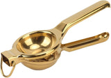 Stainless Steel Manual Squeezer Handheld Juicer Citrus Fruit Squeezer Manual Citrus Juicer Hand Press for Juicing Oranges, Pomegranate, Lemon (golden) In Australia - Darrahopens