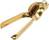 Stainless Steel Manual Squeezer Handheld Juicer Citrus Fruit Squeezer Manual Citrus Juicer Hand Press for Juicing Oranges, Pomegranate, Lemon (golden) In Australia - Darrahopens
