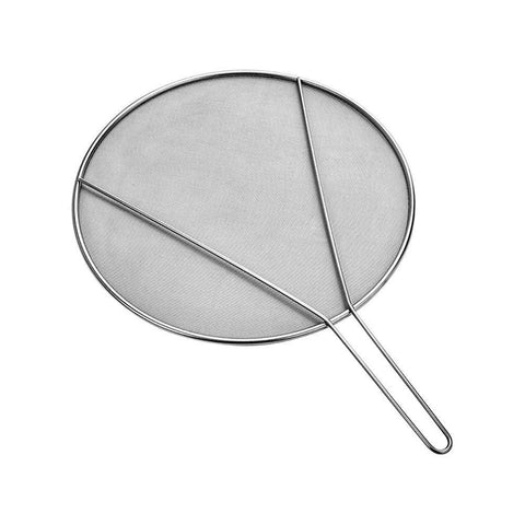 22cm Splatter Screen for Cooking, Stainless Steel Fine Mesh for Frying Pan, Grease Guard for Pan to Stop Hot Oil Splatter, Protect the Skin From Burns, Safe Cooking Lid In Australia - Darrahopens
