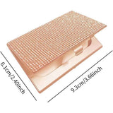 Business Card Holder, 2Pcs  Name Card Organizer Bling Pocket Display for Women Office Exhibition ，（champagne） In Australia - Darrahopens