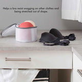 2 Pack Bra Wash Bag | Laundry | Washing and Drying | Holds 4 Full Size Bras | Panties | Socks| Micro Mesh Fabric Grey zipper (circular) In Australia - Darrahopens