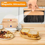 Mini Metal Dustpan and Brush Set for Sweeping Crumbs Fireplace, Natural Table Sweeper Combo Black In Australia - Darrahopens