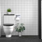 Square Stainless Steel Tissue Box Cover - Wall Mounted Stylish Paper Facial Cover, Modern Metal Tissue Box Holder for Bedroom/Bathroom/Vanity/Countertop（304 bright light） In Australia - Darrahopens