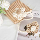 2pcs Curtain Tie Backs for Curtain Drapes, Boho Decor Holdback Farmhouse TieBacks for Blackout/Sheer Curtains, Natural Decor Shabby Chic Drapery Holder, | Cream&Khaki In Australia - Darrahopens