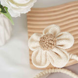 2pcs Curtain Tie Backs for Curtain Drapes, Boho Decor Holdback Farmhouse TieBacks for Blackout/Sheer Curtains, Natural Decor Shabby Chic Drapery Holder, | Cream&Khaki In Australia - Darrahopens