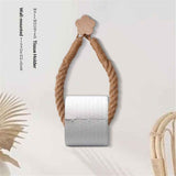 2pcs Hand woven paper holder, solid wood non perforated toilet tissue box, towel storage rack, face towel storage rack（Plum blossom style） In Australia - Darrahopens