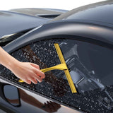 Shower Squeegee and Window Squeegee, Stainless Steel, Cleaner for Bathroom Showers Glass Doors, Home Mirrors, Car Windows Wiper, 10 Inch, Gold In Australia - Darrahopens