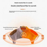 Shoulder Neck Warmer,  Elderly Shoulder Periarthritis Pain Relief, Sleeping Shoulder Cold Protection Cover (M)Brown collar In Australia - Darrahopens
