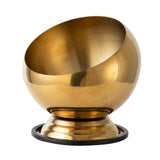 Candy Bowl, Sugar Container, Sugar Bowl, Candy Dish for Office Desk, Sugar Dispenser Valentines Day Candy Dish（14cm with seat）Golden In Australia - Darrahopens