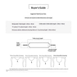 Linen plain table flag Zen tea table long tablecloth dining table decoration cloth bed end towel shoe cabinet TV cabinet cover cloth（light gray 32*160cm（约160g） In Australia - Darrahopens