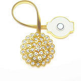 Magnetic Curtain Tiebacks ，tie Backs for Curtains 2 Pack Crystal Flower Curtain Clips for Home Office Decoration Holdbacks (Gold ) In Australia - Darrahopens