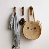 Wooden Hooks with Leather for Wall Mounted Single Hangers, Handmade Craft for Coats Hat Bags Rack 3pcs (beech) In Australia - Darrahopens