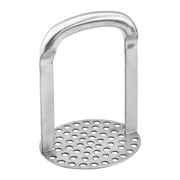 Duty Potato Masher With Horizontal Handle | Avocado Masher | Versatile Food Masher For Vegetable | Made of Durable Stainless Steel |  - Silver In Australia - Darrahopens