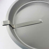 2pcs Easy Out Cake Pan with Quick Release Lever, Non-Stick Stainless Steel Baking Pan for Cheesecake , Oven-Safe for Beginners（25*25*3.5cm） In Australia - Darrahopens