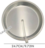 2pcs Easy Out Cake Pan with Quick Release Lever, Non-Stick Stainless Steel Baking Pan for Cheesecake , Oven-Safe for Beginners（25*25*3.5cm） In Australia - Darrahopens