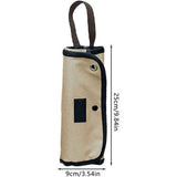 Tableware storage Tableware arranged neatly, at a glance, easy to use portable outdoor Cutlery storage jar (khaki)Storage bag only, tableware not included In Australia - Darrahopens