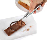 2pcs Chocolate Cheese Butter Shaver, Slicer Hook Shape Cake Decorations Graters Shavings Knife, Planer Baking Utensils In Australia - Darrahopens