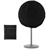 Dustproof & Waterproof Fan Cover for Diameter 70cm Oscillating Pedestal Fan Storage, Black, Oxford Fabric, Washable, Reusable, Easy to Install, 1 Pack In Australia - Darrahopens
