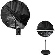 Dustproof & Waterproof Fan Cover for Diameter 70cm Oscillating Pedestal Fan Storage, Black, Oxford Fabric, Washable, Reusable, Easy to Install, 1 Pack In Australia - Darrahopens