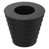 Patio Umbrella Cone Wedge Spacer for Table Hole, Outdoor Parasol Anti-Rock Stand Base, Fits Diameter 1-1/2" Pole (4pcs)rubber version