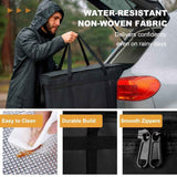 Insulated Food Delivery Bag Cooler Bags Keep Food Warm Catering Therma for doordash Catering cooler bags insulated catering bag   shopper accessories hot  (Black) In Australia - Darrahopens