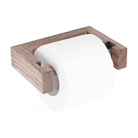 Wood Wall Mounted Toilet Paper Holder,Wooden Toilet Paper Holder,Adhesive Bathroom Tissue Holder,Wood Toilet Paper Roll Holder Tissue Holder for Bathroom In Australia - Darrahopens