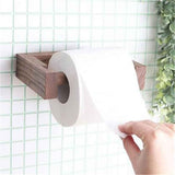 Wood Wall Mounted Toilet Paper Holder,Wooden Toilet Paper Holder,Adhesive Bathroom Tissue Holder,Wood Toilet Paper Roll Holder Tissue Holder for Bathroom In Australia - Darrahopens