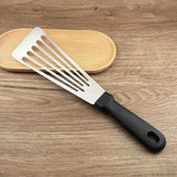 Fish Spatula,Stainless Steel Fish Turner,Flexible Metal Spatula for Flipping Fish,Eggs,Crepes, Steaks,Burgers and Baking,Rust-Proof & Corrosion-Resistant In Australia - Darrahopens