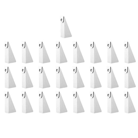 (25 pcs) White Aluminum Gutter Wedge for 5 Inch K-Style Gutters- Use to Level Your Rain Gutters When Fascia is at an Angle. For use with 3/12 Through 5/12 Roof Pitch In Australia - Darrahopens