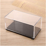 Acrylic Display Case Plastic Box Cube Storage Box Clear Small Assemble Dustproof Showcase  for Collectibles Items（14*7*7.7cm） In Australia - Darrahopens