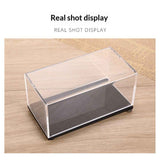 Acrylic Display Case Plastic Box Cube Storage Box Clear Small Assemble Dustproof Showcase  for Collectibles Items（14*7*7.7cm） In Australia - Darrahopens