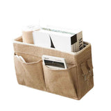 Bedside Caddy Hanging Organizer Bedside Storage Bag for Bunk and Hospital Beds  (flat mouth khaki color) In Australia - Darrahopens