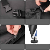 Patio Cantilever Umbrella Covers for Outdoor: Waterproof Offset Umbrella Cover Banana Style , Black Suitable for 265cm umbrella In Australia - Darrahopens