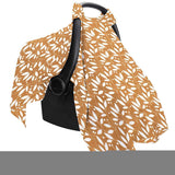 Kid Carseat Cover - Cotton Shade Canopy, Infant Shield | Long Lasting Stroller Carrier Protector, Breathable Seat Cover,Travel Baby Girl  Toddler Pram Use（yellow leaves） In Australia - Darrahopens