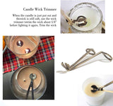 Candlewick trimmer, candle trimmer with pointed blades, used for candle care, sturdy trimmer In Australia - Darrahopens