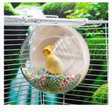 Bird Nest for Cage Bite-Resistant, Washable Clear Observation Small Bird House Hanging, Warm Birds Bed Plush Hut, Parakeet Nest to Lay Eggs Breeding Sleeping（white） In Australia - Darrahopens