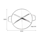 Pie Cutter 6 slice Stainless Steel Pie Cutter with 6 Equal Slices for Slicing Pies Cake Quiches Desserts In Australia - Darrahopens