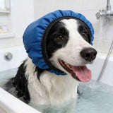 Cat bath waterproof earmuffs, pet swimming bath waterproof protective earmuffs, dog sleeping noise reducing earmuffs, (L) In Australia - Darrahopens