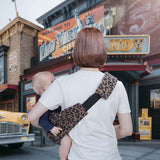 Baby Sling Carrier   Newborn to Toddler Sling Lightweight Baby Carrier Sling with Adjustable Straps Toddler Carrier Wrap for  (Brown Leopard) In Australia - Darrahopens