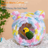Bird's Nest, Breeding Room Parrot Nesting with Cockcomb, Lovebird, Canary, Sparrow, Cute Ear Design Bird's Nest  (Multi-Colored) In Australia - Darrahopens