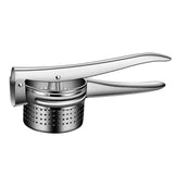 Manual juicer, stainless steel vegetable squeezer, water god, dumpling filling press, lemon orange juicer, mashed potato press（410 juicer - hollowed out design） In Australia - Darrahopens