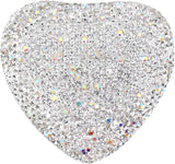 Heart Shaped Ring Box with LED Light Velvet Earrings Coin Jewelry Box Display Case Gift Box for Proposal Engagement Wedding Anniversary Valentines（white） In Australia - Darrahopens