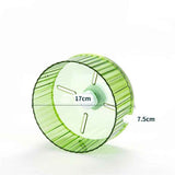 17cm  Parrot Silent Running Wheel, Parrot Exercise Wheel, Birds, Parrots, Turtles, Hamsters, Small Animal Quiet Running Wheel (Green) In Australia - Darrahopens