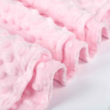 Baby Blanket for Girls, Soft Crib Blanket 95*75cm, Newborn Blankets for Nursery, Stroller, Toddler Bed, Carseat, Double Layer, Pink In Australia - Darrahopens