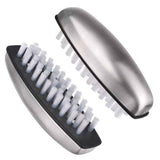 2pcs Vegetable and Fruit Cleaning Brush,  Stainless Steel Cleaning Brush, Microfiber Scrubbing Pad, Multipurpose Kitchen Tool In Australia - Darrahopens