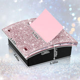 Self Stick Note Pad Holders  Pink Cute Note Holder Sticky Dispenser Extract sticky note box, plastic sticky note holder, easy to stick box, tissue box In Australia - Darrahopens
