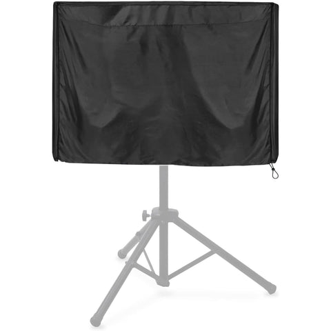 Black 420D Oxford cloth Mobile Outdoor TV Stand Cover for 60-72 Inches Mobile TV Cart Black Waterproof Moisture-proof Dust-proof TV Screen Protection Cover In Australia - Darrahopens