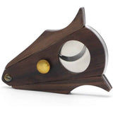 2 pcs Cigar Cutter Lock System Wood Stainless Steel Double Cut Blade Cigar Guillotine Cutter  Bat Sandalwood Noodles In Australia - Darrahopens