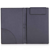 Leather Menu Folder Presenter Guest Check Book Holder Money Pocket Fit Server Apron with Pen Clip for Hotel Bar Salon KTV Restaurant(Black) In Australia - Darrahopens